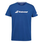 Ropa Babolat Babolat Exercise Camiseta De Manga Corta Hombres-Azul