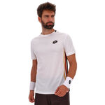 Lotto Lotto Tech VI Camiseta de manga corta Hombres - blanco, marr&oacute;n