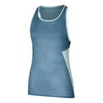 Ropa Mizuno Mizuno DryAeroFlow Graphic Camiseta De Running Mujeres-Azul-gris,Azul Claro