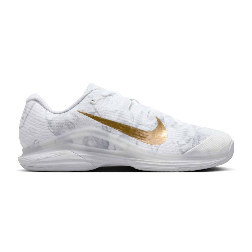 Nike Vapor 12 Magnolia Zapatilla todas las superficies Hombres - blanco, dorado