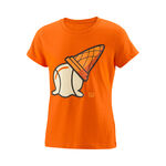 Ropa Wilson Wilson Inverted Cone Tech Camiseta de manga corta Chicas - naranja, multicolor