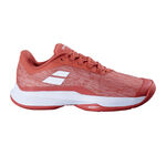 Zapatillas de tenis Babolat Babolat Jet Tere 2 Zapatilla Tierra Batida Mujeres-Rojo,Blanco