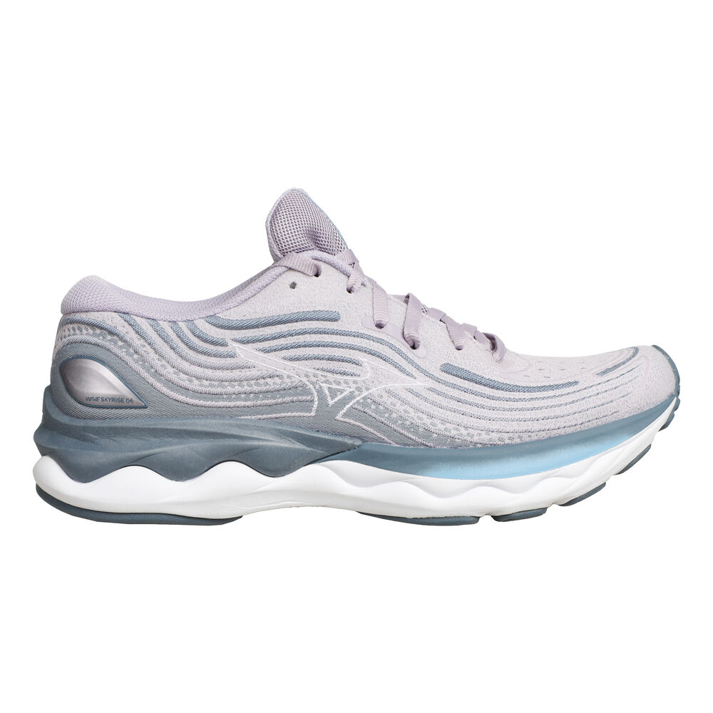 Mizuno Wave Skyrise 4 Zapatilla Neutral Mujeres - Gris, Blanco