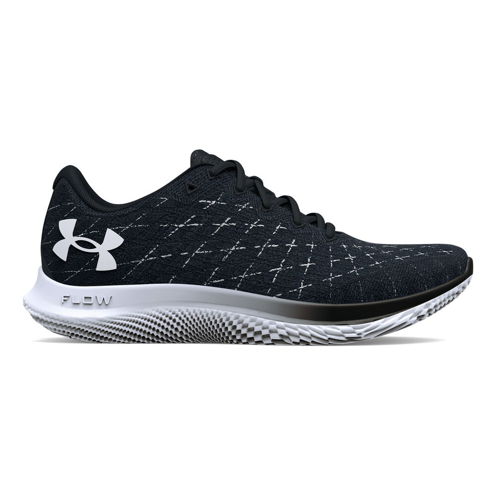 Under Armour Flow Velociti Wind 2 Zapatilla Neutral Mujeres - Negro, Blanco