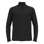 Ropa Odlo Odlo Essential 1/2 Zip Camiseta De Manga Larga Hombres-Negro