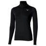 Core Impulse Half Zip Camiseta de running Mujeres-negro