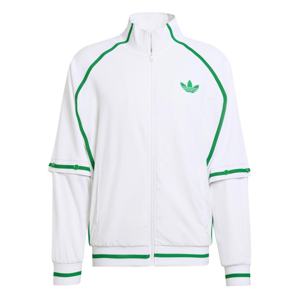 adidas Chaqueta De Entrenamiento Hombres-Blanco,Verde