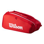 Wilson Wilson Tour Super Tour Raquetero De 9-Rojo