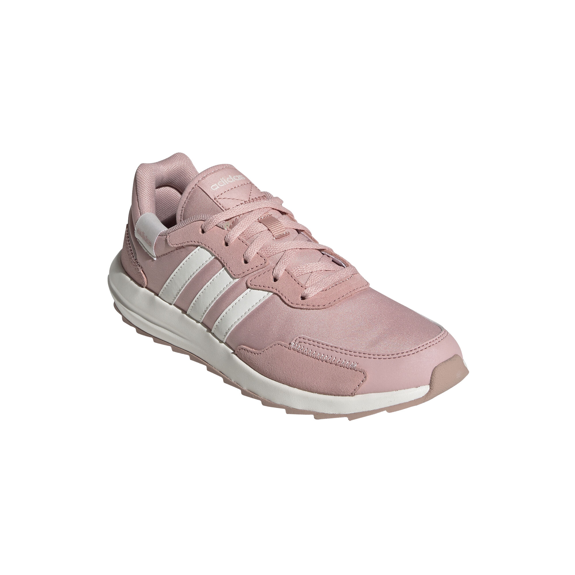 Retro Run Zapatilla De Ocio Mujeres Rosa Blanco