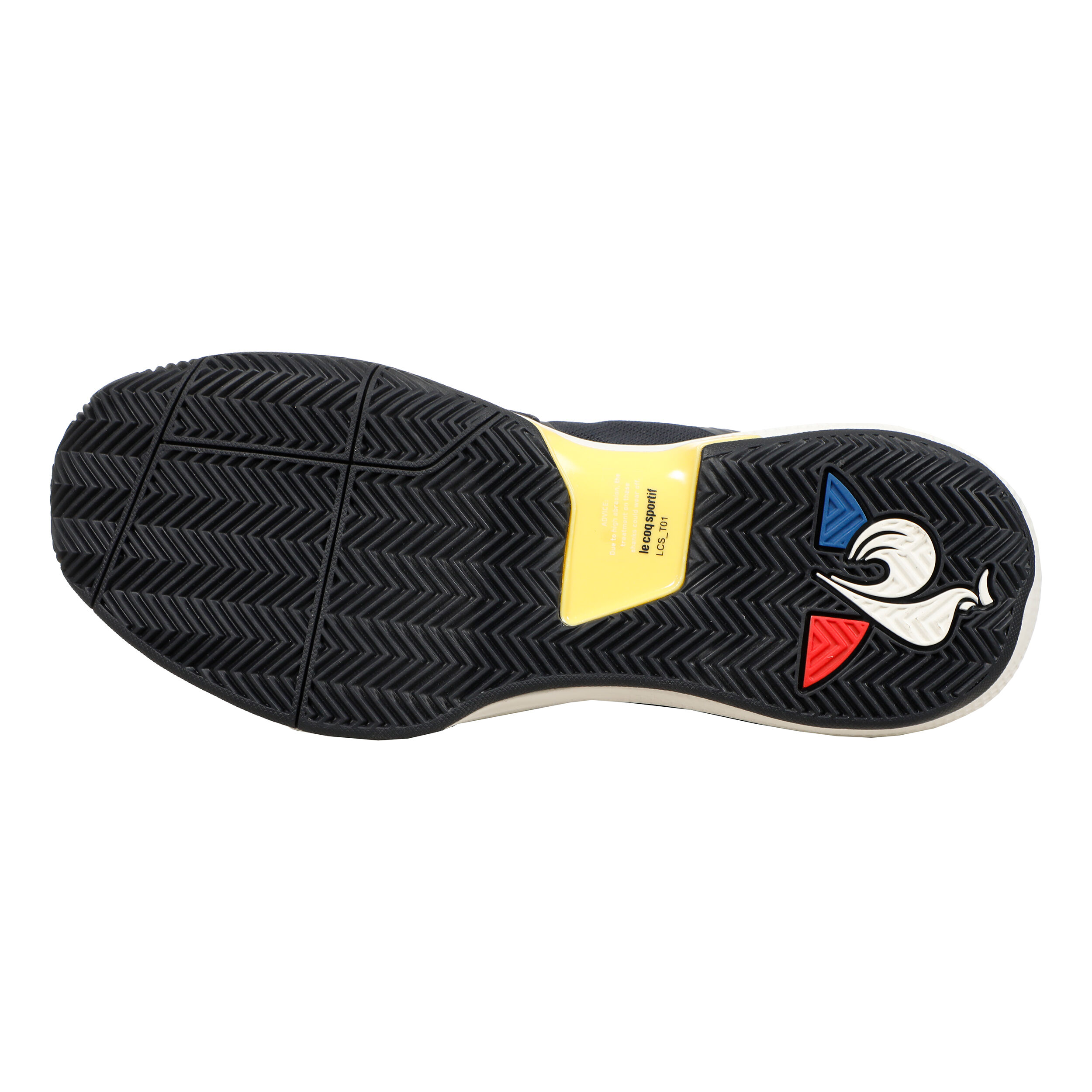 Futur LCS T01 Zapatilla Tierra Batida Hombres Azul Oscuro Amarillo