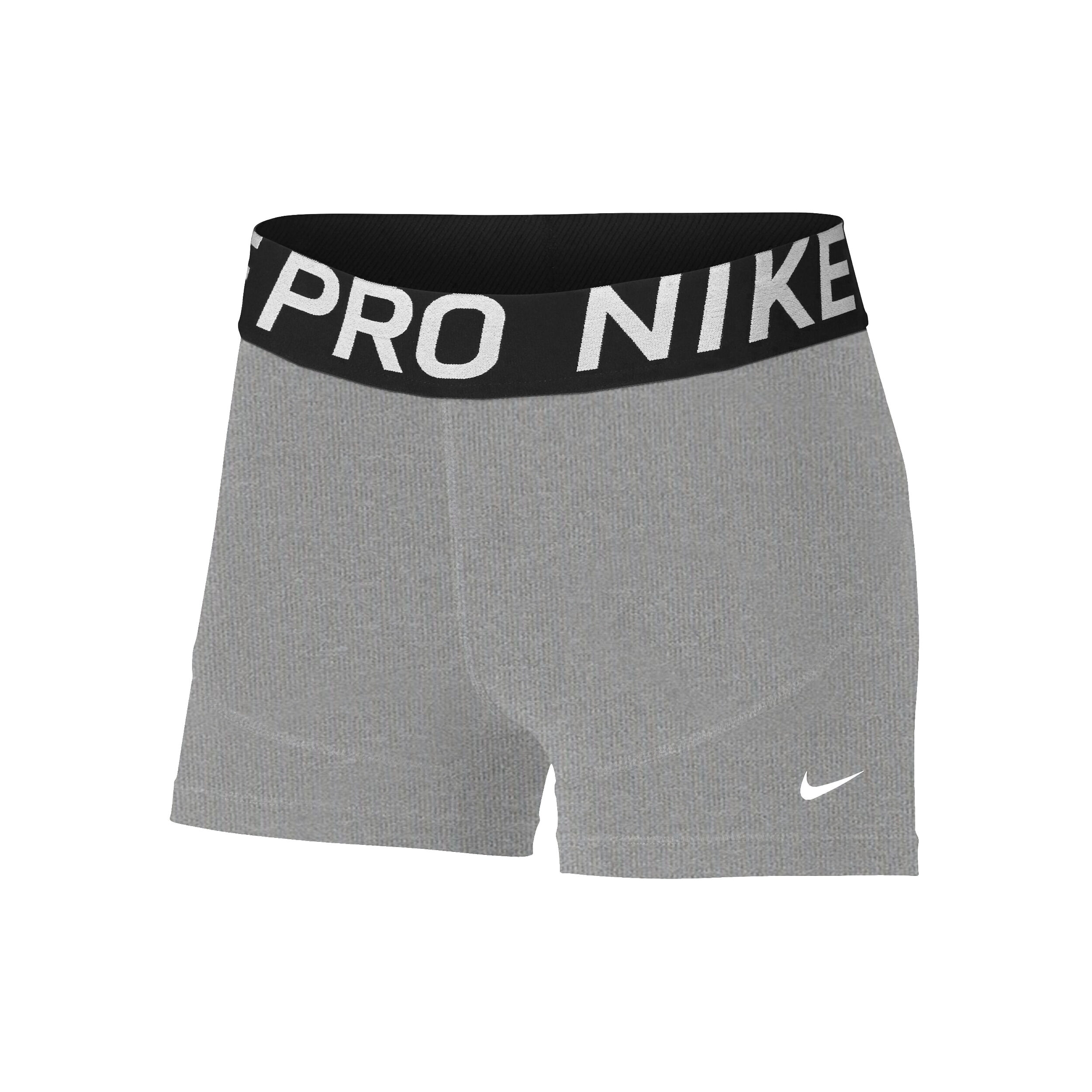Grey nike pro shorts hot sale