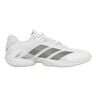 adizero Ubersonic 5 Zapatilla para hierba Hombres-blanco, gris