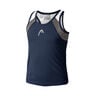 22 Camiseta De Tirantes Chicas-Azul