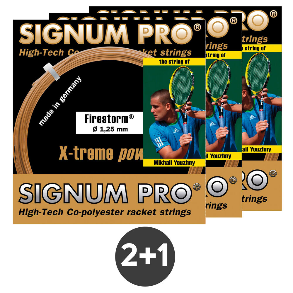 Signum Pro 3x Firestorm Metallic Sets Individuales 12,2m - Dorado