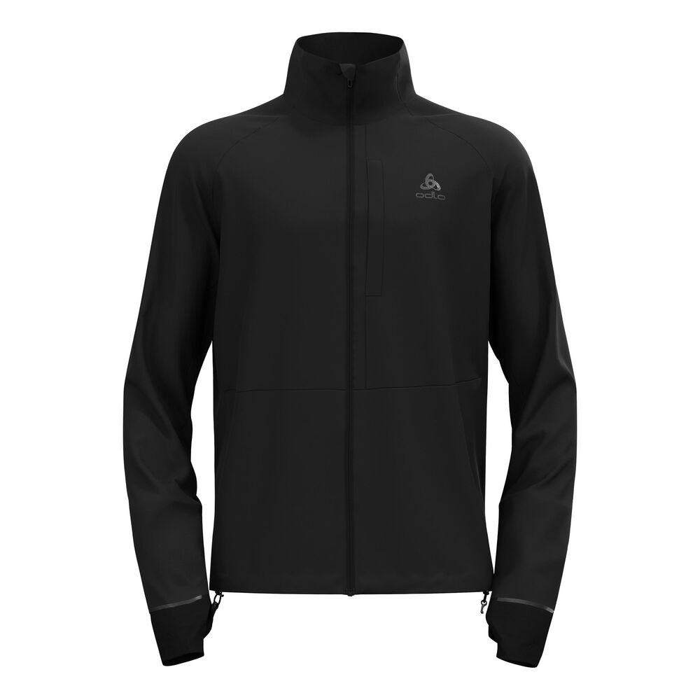 Odlo Zeroweight Pro Warm Chaqueta Para Correr Hombres-Negro