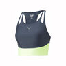 Run Ultraform Crop Sujetador Deportivo Mujeres-Azul