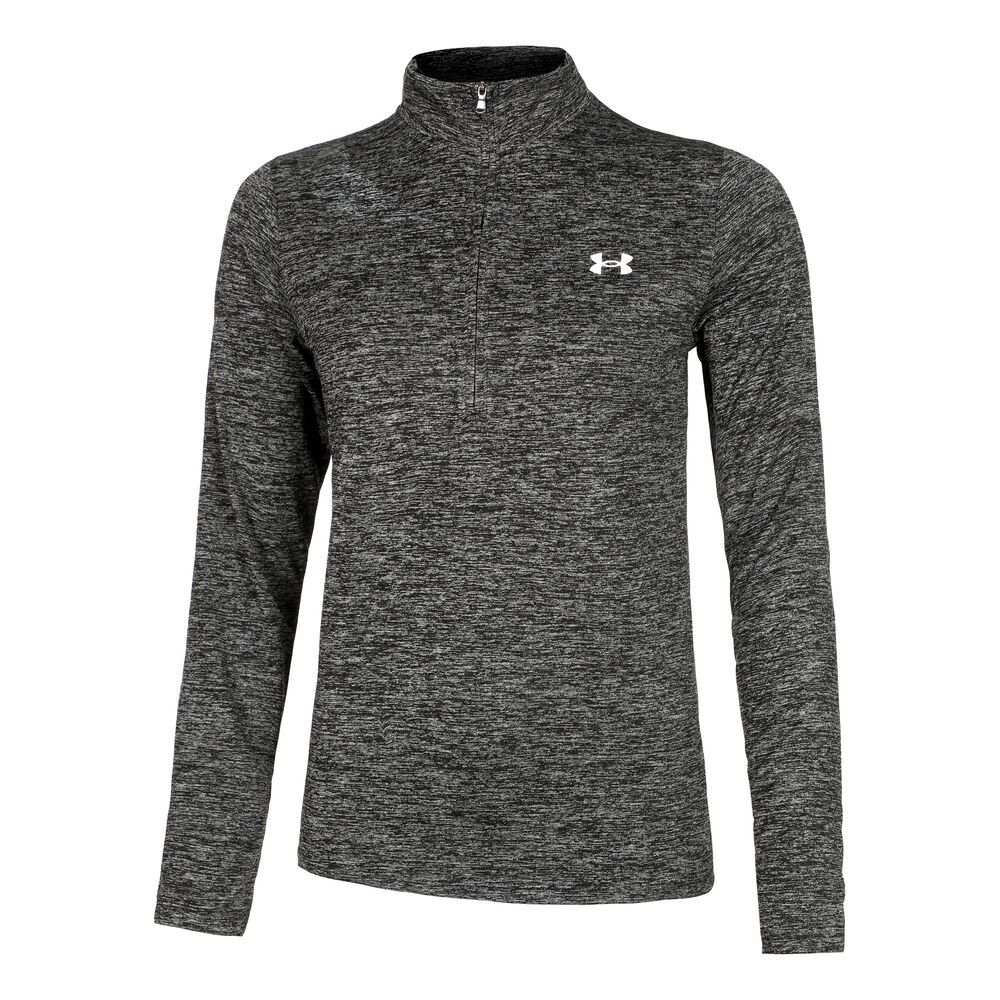 Under Armour Tech Half-Zip Twist Camiseta De Manga Larga Mujeres - Negro