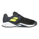 Zapatillas de tenis Babolat Babolat Propulse Blast Zapatilla tierra batida Hombres - gris oscuro, amarillo neón