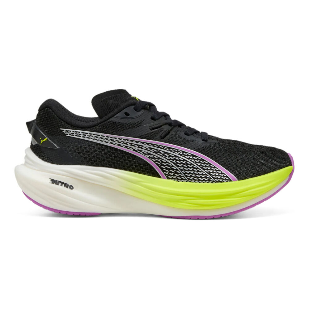 Puma Deviate Nitro 3 Zapatilla Neutral Mujeres - Negro, Amarillo