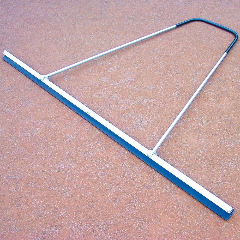 Tegra Raspador De Goma 2m-Plateado,Negro