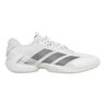 adizero Ubersonic 5 Zapatilla para hierba Hombres-blanco, gris