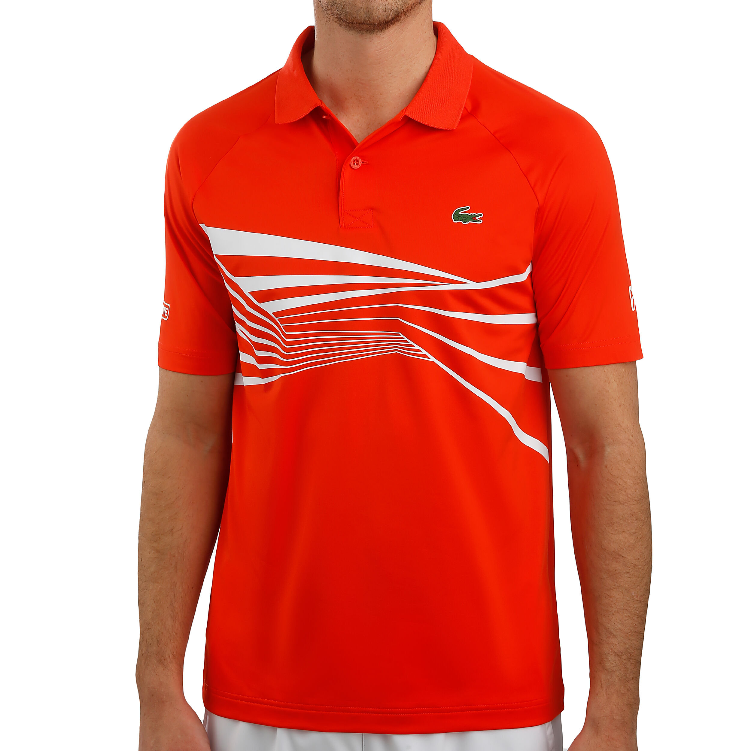 polo lacoste rojo