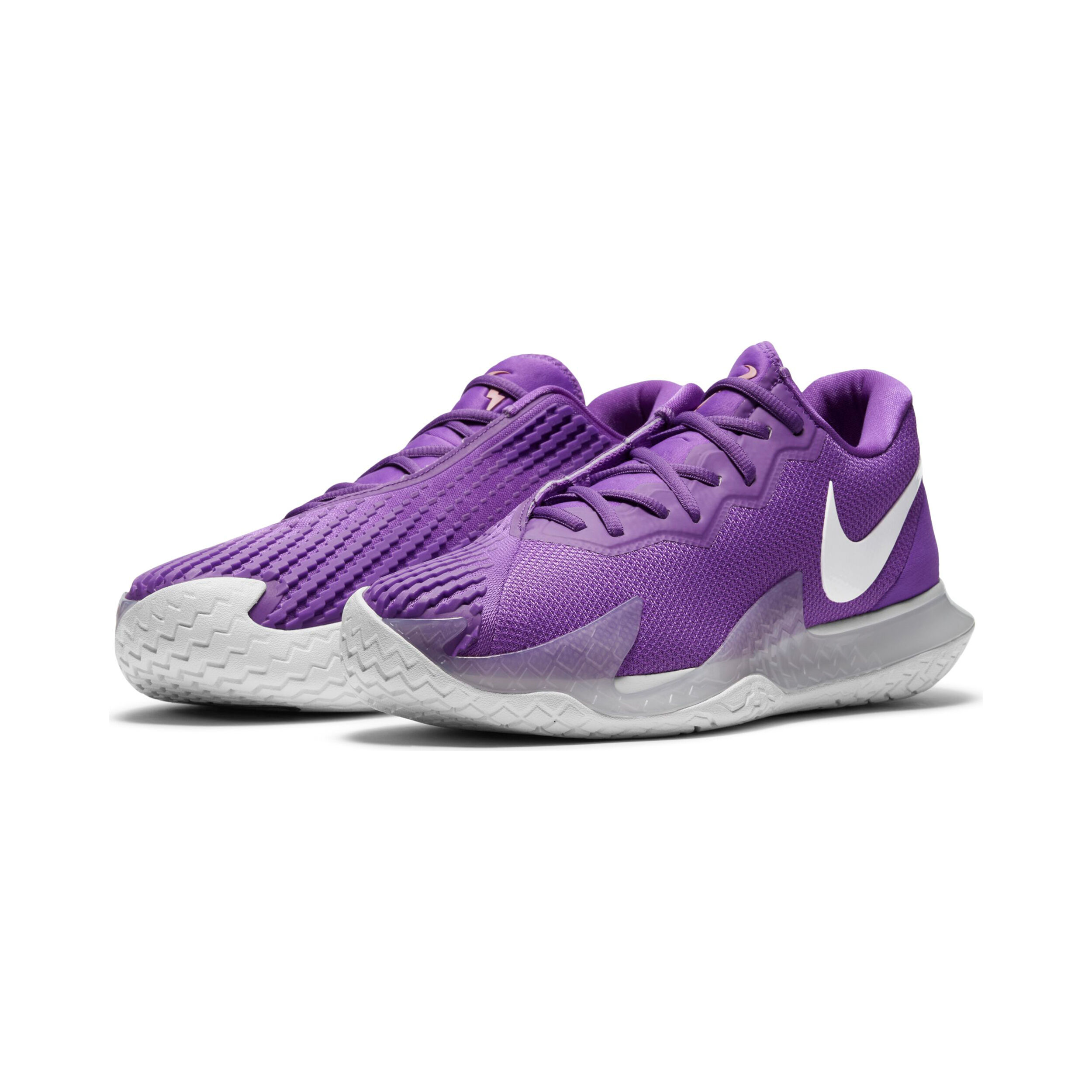 Rafael Nadal Zoom Vapor Cage 4 Zapatilla Todas Las Superficies Hombres Lila Blanco