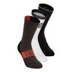 Ropa Bullpadel Bullpadel Calcetines de deporte Pack de 3 Unisex - multicolor, 