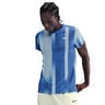 Court Dri-Fit Victory Print Camiseta De Manga Corta Hombres-Azul,Azul Claro