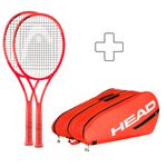 Pack Raqueta + Raquetero HEAD 2x Radical MP 2025 plus Schlägertasche