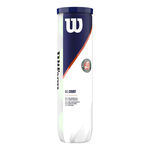 Pelotas de tenis Wilson Wilson Roland Garros All Court Bote De 4 Pelotas