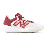 Zapatillas de tenis New Balance New Balance 696 Zapatilla Todas Las Superficies Mujeres-Blanco,Rojo
