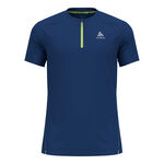 Ropa Odlo Odlo X-Alp Trail Crew Neck Camiseta de running Hombres - azul oscuro, 