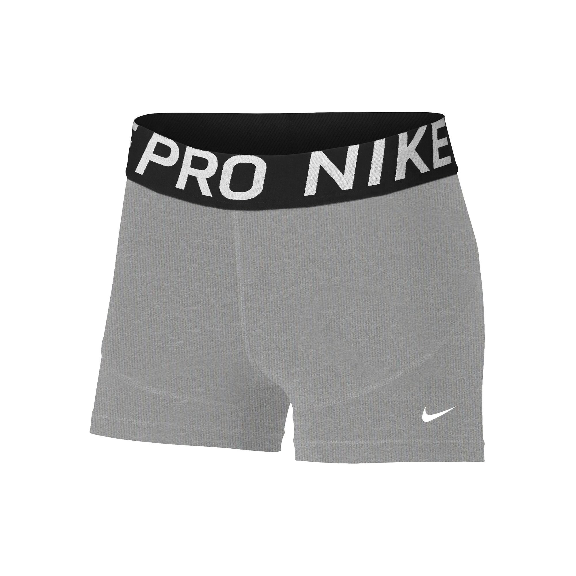 mientras Día del Niño desmayarse Nike Pro Shorts Chicas - Gris, Blanco compra online | Tennis-Point