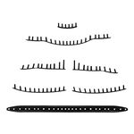 Accesorios para raquetas Babolat Babolat BG PD/Tour/Lite/JR Juego De Cintas Con Ojales-Negro