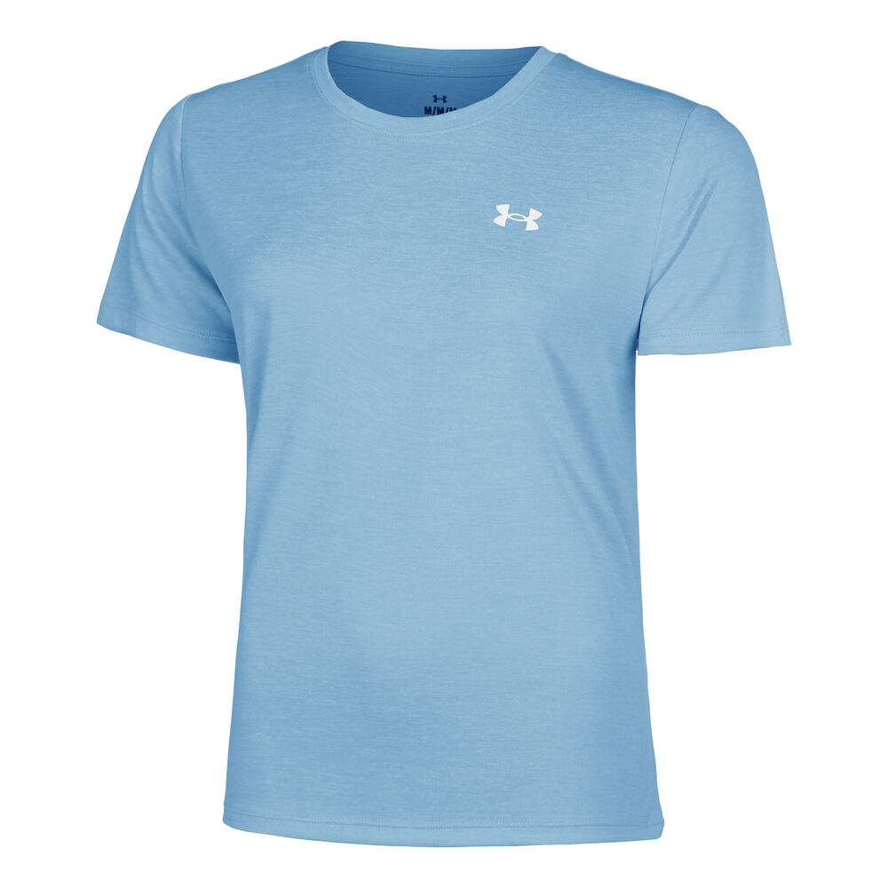 Under Armour Tech 1/2 Zip- Twist Camiseta De Manga Corta Mujeres - Azul