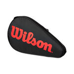 Accesorios para raquetas Wilson Wilson Padel Cover Premium Funda Para Raqueta-Negro