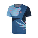 Ropa de tenis BIDI BADU BIDI BADU Hey Laguna Camiseta de manga corta Chicos-azul, coral