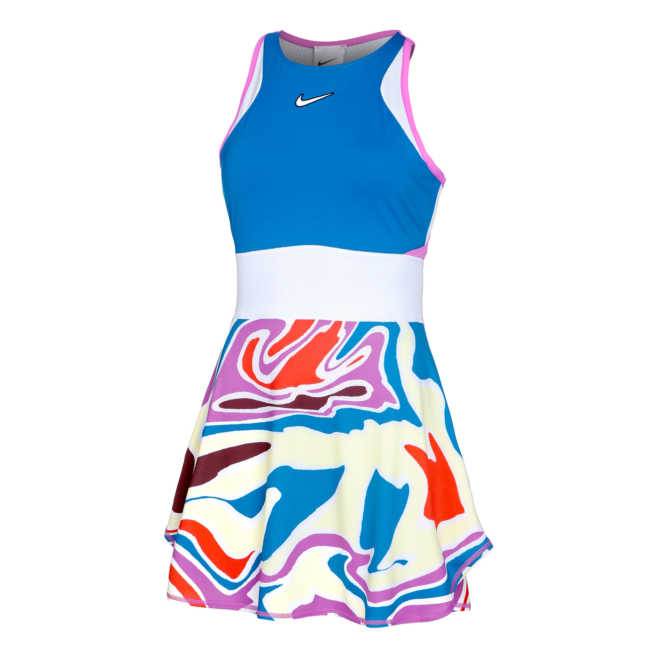 Buy Nike Dri Fit Court Slam Vestido Mujeres Multicolor online