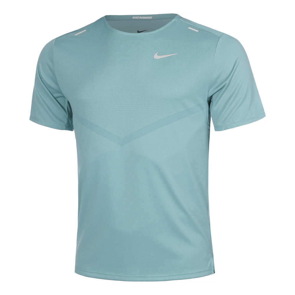 Nike Dri-Fit Rise 365 Camiseta De Running Hombres-Azul Claro