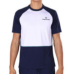 Ropa Sergio Tacchini Sergio Tacchini Nilo Camiseta de manga corta Hombres-azul oscuro