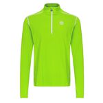 Ropa BIDI BADU BIDI BADU Zac Tech Half Zip Camiseta De Manga Larga Hombres-Verde Neón,Blanco