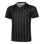 Ropa Tennis-Point Tennis-Point Stripes Polo Edici&oacute;n Especial Hombres-Negro,Blanco