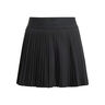 Club Pleated Falda Chicas-negro