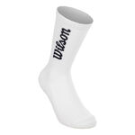 Ropa de tenis Wilson Wilson Crew Calcetines de tenis Unisex-blanco, azul oscuro