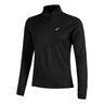Road Winter 1/2 Zip Mid Layer Camiseta De Running Mujeres-Negro