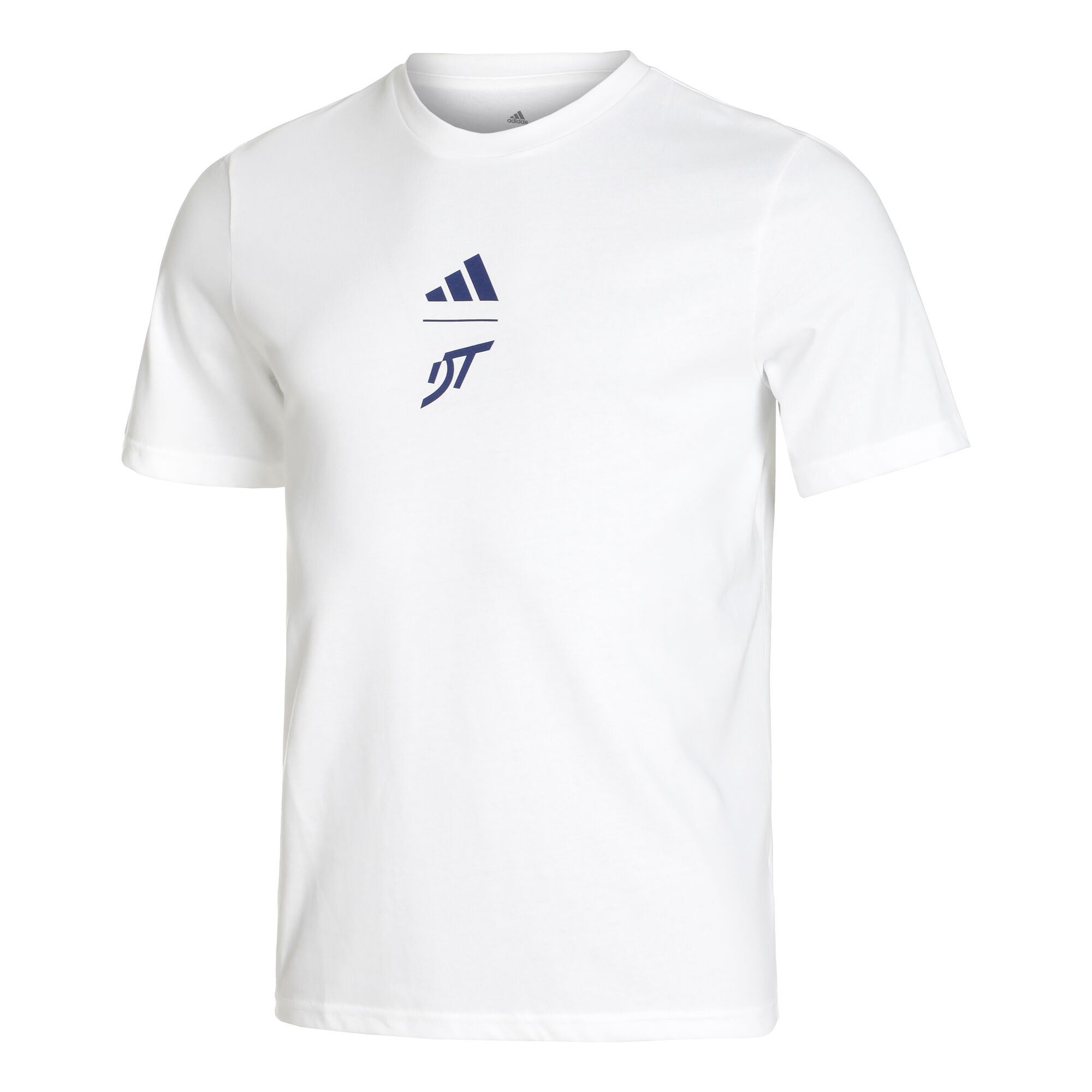 adidas Thiem Graphic Camiseta Manga Hombres - Blanco, Azul online | Tennis-Point