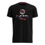 Ropa BIDI BADU BIDI BADU Good Vibes Logo Camiseta De Manga Corta Hombres-Negro