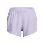 Ropa Under Armour Under Armour Fly By 3in Pantalones cortos Mujeres - blanco, blanco