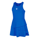 Ropa de tenis Quiet Please Quiet Please Flounce Vestido Mujeres - azul, blanco